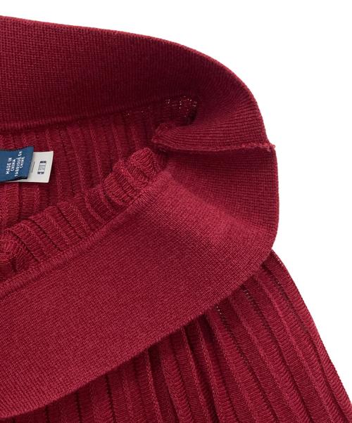 POLO RALPH LAUREN（ポロ・ラルフローレン）POLO RALPH LAUREN (ポロ・ラルフローレン) プリーツスカート レッド サイズ:SIZE Mの古着・服飾アイテム