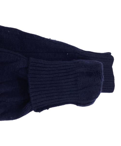 POLO RALPH LAUREN（ポロ・ラルフローレン）POLO RALPH LAUREN (ポロ・ラルフローレン) ウールカシミヤ カーディガン ネイビー サイズ:SIZE Lの古着・服飾アイテム