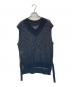 BLUE LABEL CRESTBRIDGE (ブルーレーベルクレストブリッジ) リネンブレンドメッシュニット ネイビー サイズ:38：4500円
