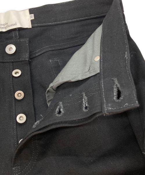 SimplyComplicated（シンプリーコンプリケイティド）SimplyComplicated (シンプリーコンプリケイティド) BF ST JEAN ブラック サイズ:32の古着・服飾アイテム