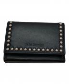 J&M DAVIDSONジェイ＆エム デヴィッドソン）の古着「FOLD WALLET WITH STUDS」｜ブラック