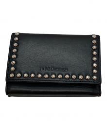 J&M DAVIDSON（ジェイ＆エム デヴィッドソン）の古着「FOLD WALLET WITH STUDS」｜ブラック