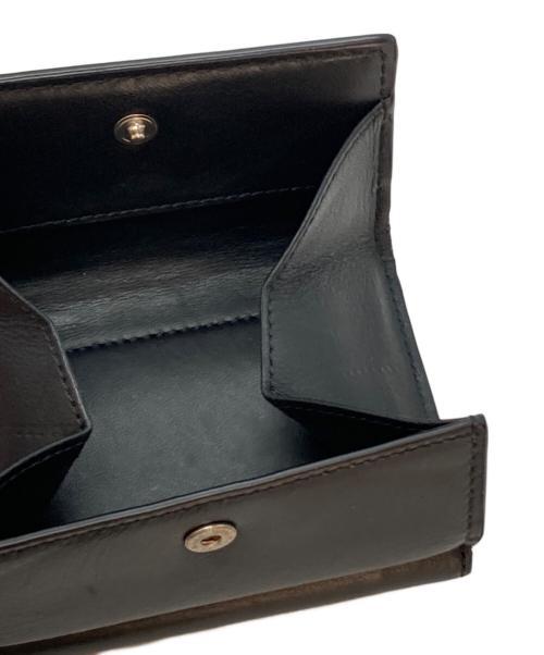 J&M DAVIDSON（ジェイ＆エム デヴィッドソン）J&M DAVIDSON (ジェイ＆エム デヴィッドソン) FOLD WALLET WITH STUDS ブラックの古着・服飾アイテム