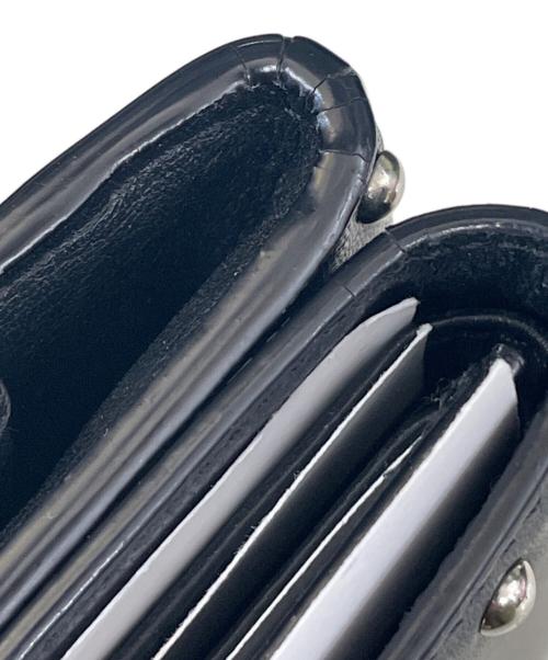 J&M DAVIDSON（ジェイ＆エム デヴィッドソン）J&M DAVIDSON (ジェイ＆エム デヴィッドソン) FOLD WALLET WITH STUDS ブラックの古着・服飾アイテム