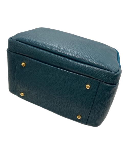 HER SCHEDULE（ハースケジュール）HER SCHEDULE (ハースケジュール) Jewe ミニボストンバッグ グリーンの古着・服飾アイテム