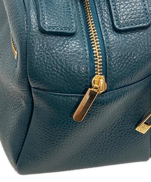 HER SCHEDULE（ハースケジュール）HER SCHEDULE (ハースケジュール) Jewe ミニボストンバッグ グリーンの古着・服飾アイテム