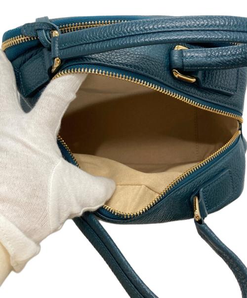 HER SCHEDULE（ハースケジュール）HER SCHEDULE (ハースケジュール) Jewe ミニボストンバッグ グリーンの古着・服飾アイテム