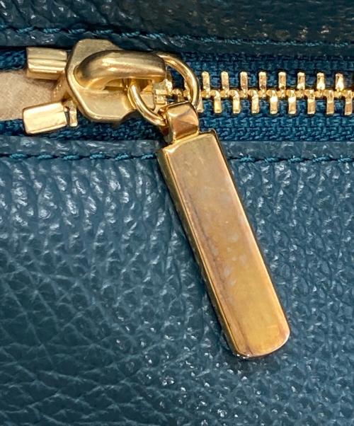 HER SCHEDULE（ハースケジュール）HER SCHEDULE (ハースケジュール) Jewe ミニボストンバッグ グリーンの古着・服飾アイテム