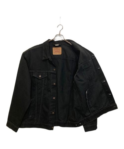 LEVI'S（リーバイス）LEVI'S (リーバイス) トラッカージャケット ブラック サイズ:XXLの古着・服飾アイテム