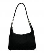 GUCCIグッチ）の古着「GGワンショルダーバッグ」｜ブラック