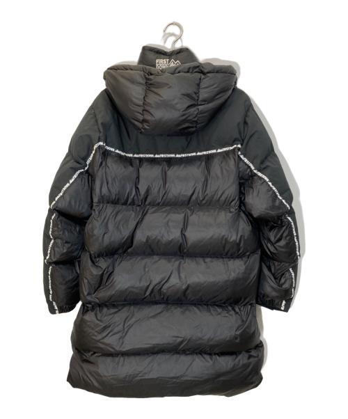 Vaporize（ヴェイパライズ）Vaporize (ヴェイパライズ) FIRST DOWN (ファーストダウン) ダウンコート ブラック サイズ:Mの古着・服飾アイテム
