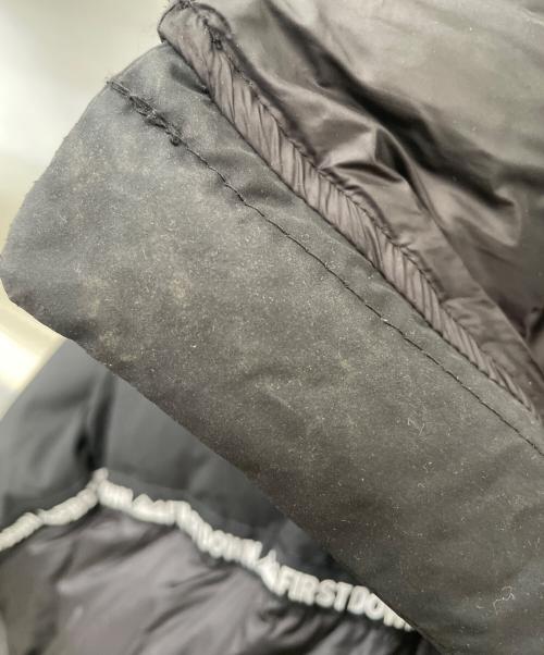 Vaporize（ヴェイパライズ）Vaporize (ヴェイパライズ) FIRST DOWN (ファーストダウン) ダウンコート ブラック サイズ:Mの古着・服飾アイテム