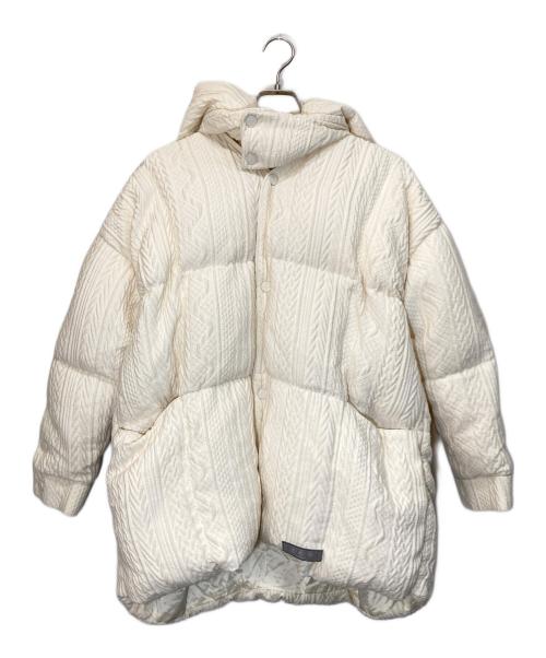 TATRAS（タトラス）TATRAS (タトラス) ニットダウンジャケット ベージュ サイズ:01の古着・服飾アイテム