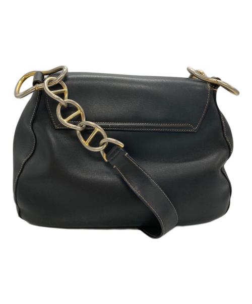 PRADA（プラダ）PRADA (プラダ) チェーンショルダーバッグ ブラック サイズ:-の古着・服飾アイテム