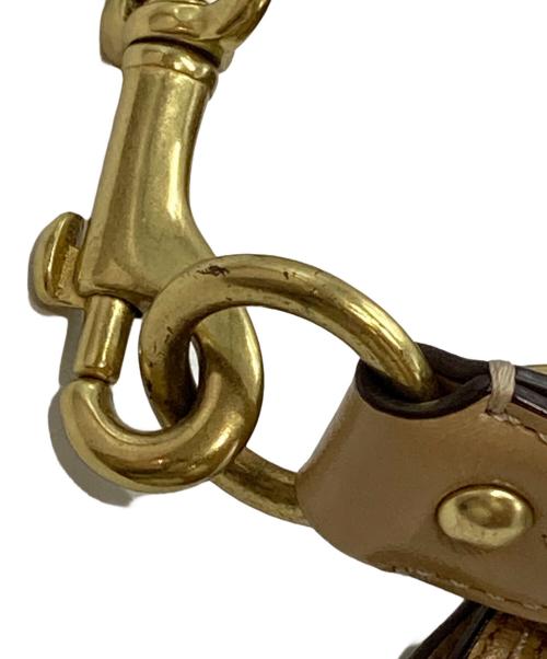 COACH（コーチ）COACH (コーチ) シグネチャーハンドバッグ ベージュ サイズ:-の古着・服飾アイテム