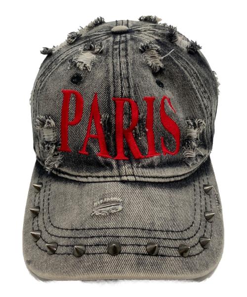 2000 archives（2000 アーカイブ）2000 archives (2000 アーカイブ) PARIS BALL CAP グレー サイズ:-の古着・服飾アイテム