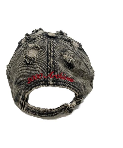 2000 archives（2000 アーカイブ）2000 archives (2000 アーカイブ) PARIS BALL CAP グレー サイズ:-の古着・服飾アイテム