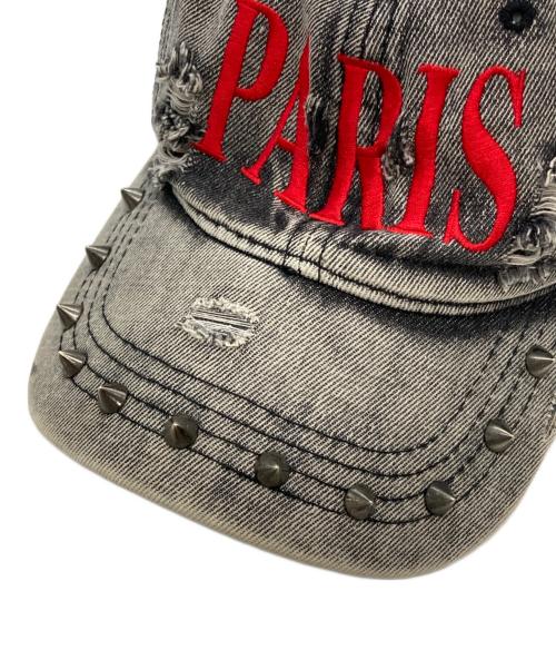 2000 archives（2000 アーカイブ）2000 archives (2000 アーカイブ) PARIS BALL CAP グレー サイズ:-の古着・服飾アイテム