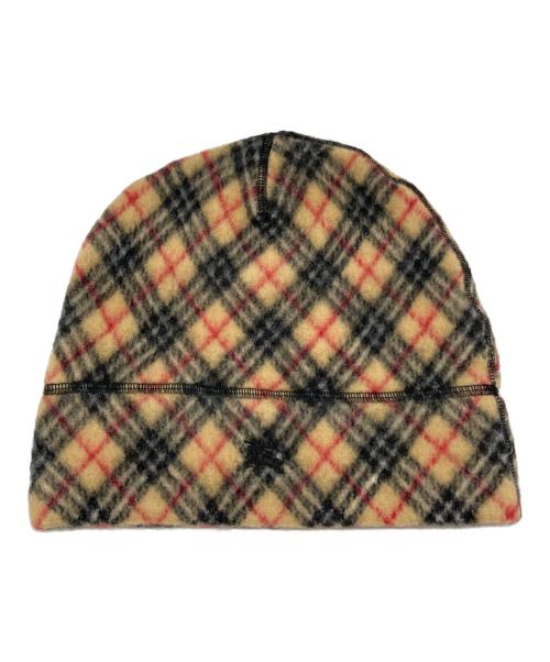 Burberry's BLUE LABEL（バーバリーズ ブルーレーベル）Burberry's BLUE LABEL (バーバリーズ ブルーレーベル) ノヴァチェックビーニー ベージュ サイズ:-の古着・服飾アイテム