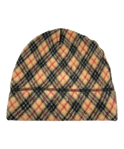 Burberry's BLUE LABEL（バーバリーズ ブルーレーベル）Burberry's BLUE LABEL (バーバリーズ ブルーレーベル) ノヴァチェックビーニー ベージュ サイズ:-の古着・服飾アイテム