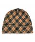Burberry's BLUE LABEL（バーバリーズ ブルーレーベル）の古着「ノヴァチェックビーニー」｜ベージュ