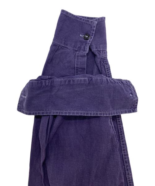 USED（ユーズド）USED (ユーズド) フレンチワークシャツ ネイビー サイズ:40の古着・服飾アイテム