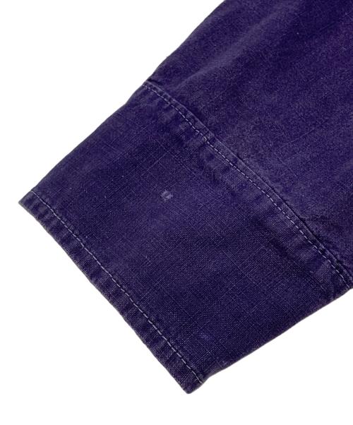 USED（ユーズド）USED (ユーズド) フレンチワークシャツ ネイビー サイズ:40の古着・服飾アイテム