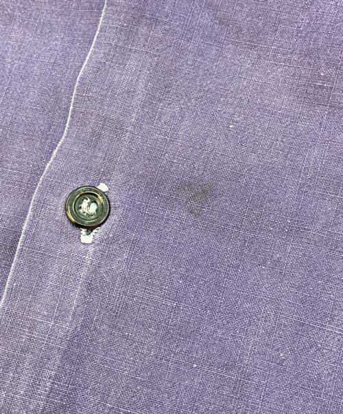 USED（ユーズド）USED (ユーズド) フレンチワークシャツ ネイビー サイズ:40の古着・服飾アイテム