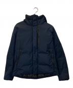 BEAUTY&YOUTHビューティーアンドユース）の古着「小松マテーレシャンブレーアライドダウンジャケット」｜ネイビー