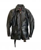 VANSONバンソン）の古着「J 3/4 CAR COAT」｜ブラック