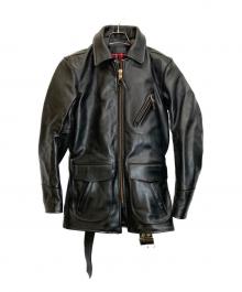 VANSON（バンソン）の古着「J 3/4 CAR COAT」｜ブラック