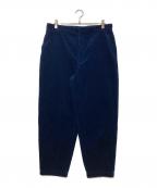 POLO RALPH LAURENポロ・ラルフローレン）の古着「コーデュロイワイドパンツ」｜ネイビー