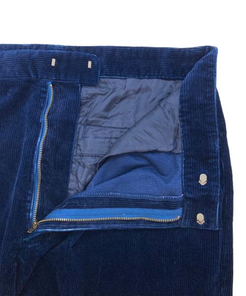 POLO RALPH LAUREN（ポロ・ラルフローレン）POLO RALPH LAUREN (ポロ・ラルフローレン) コーデュロイワイドパンツ ネイビー サイズ:12の古着・服飾アイテム