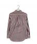 POLO RALPH LAUREN (ポロ・ラルフローレン) ストライプシャツ ホワイト×ボルドー サイズ:L：8000円