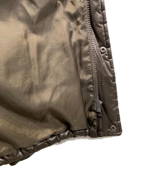 UNIQLO（ユニクロ）UNIQLO (ユニクロ) ファーダウンジャケット ブラウン サイズ:XLの古着・服飾アイテム