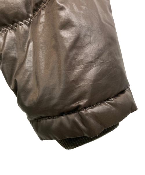 UNIQLO（ユニクロ）UNIQLO (ユニクロ) ファーダウンジャケット ブラウン サイズ:XLの古着・服飾アイテム