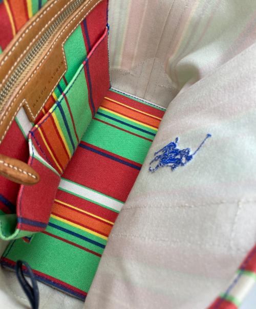 RALPH LAUREN（ラルフローレン）RALPH LAUREN (ラルフローレン) トートバッグ マルチカラー サイズ:-の古着・服飾アイテム