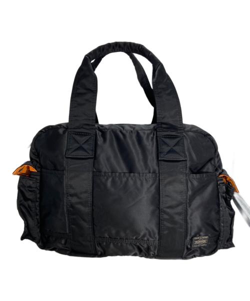 PORTER（ポーター）PORTER (ポーター) TANKERボストンバッグ ブラックの古着・服飾アイテム