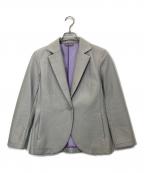 PLEATS PLEASEプリーツプリーズ）の古着「テーラードジャケット」｜ライトグレー