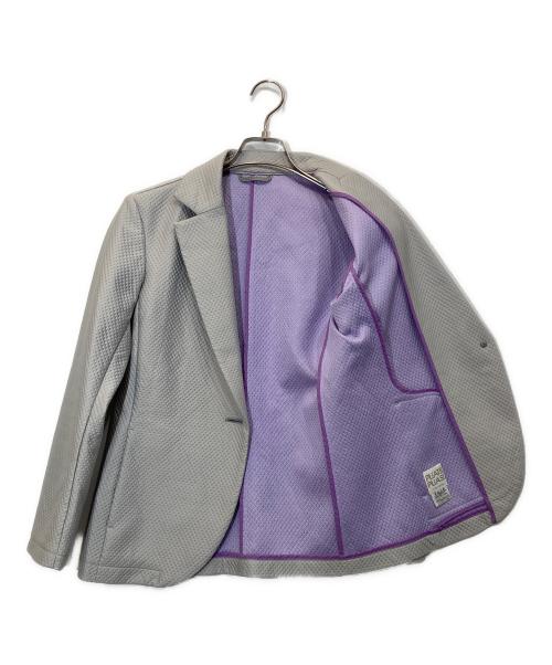 PLEATS PLEASE（プリーツプリーズ）PLEATS PLEASE (プリーツプリーズ) テーラードジャケット ライトグレー サイズ:3の古着・服飾アイテム