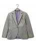 PLEATS PLEASE（プリーツプリーズ）の古着「テーラードジャケット」｜ライトグレー