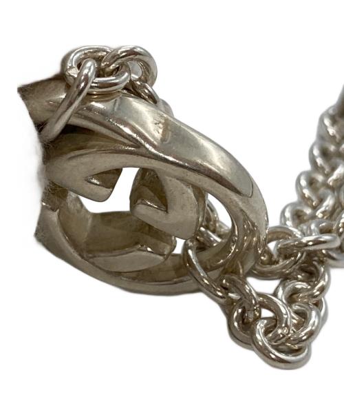 GUCCI（グッチ）GUCCI (グッチ) インターロッキングGネックレス シルバー サイズ:-の古着・服飾アイテム