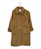 Fano Studiosファノ ストゥディオズ）の古着「ワイドシャギーコート」｜ベージュ