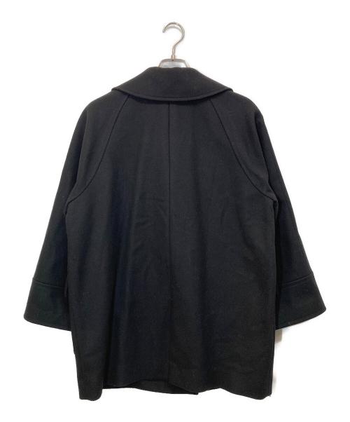 JOURNAL STANDARD relume（ジャーナルスタンダード レリューム）JOURNAL STANDARD relume (ジャーナルスタンダード レリューム) BellandiウールメルトンPコート ネイビー サイズ:38の古着・服飾アイテム