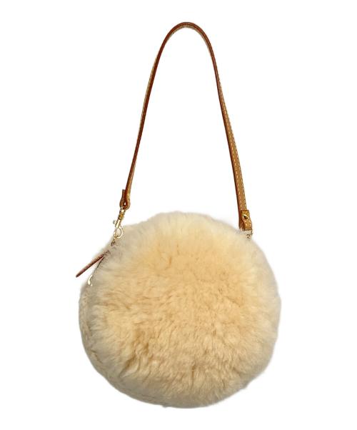 MONTEROSA（モンテローザ）MONTEROSA (モンテローザ) ムートンハンドバッグ アイボリー サイズ:-の古着・服飾アイテム