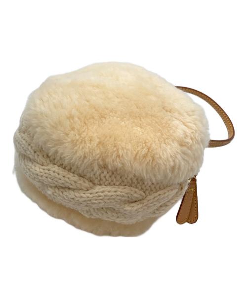 MONTEROSA（モンテローザ）MONTEROSA (モンテローザ) ムートンハンドバッグ アイボリー サイズ:-の古着・服飾アイテム