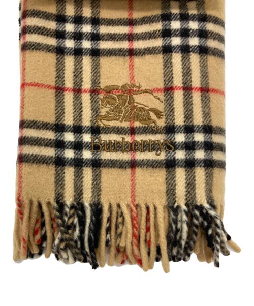 Burberry's（バーバリーズ）Burberry's (バーバリーズ) ノヴァチェックマフラー ベージュ サイズ:-の古着・服飾アイテム