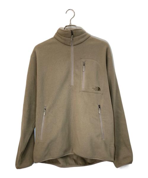 THE NORTH FACE（ザ ノース フェイス）THE NORTH FACE (ザ ノース フェイス) フィールドフリースハーフジップ ベージュ サイズ:Lの古着・服飾アイテム