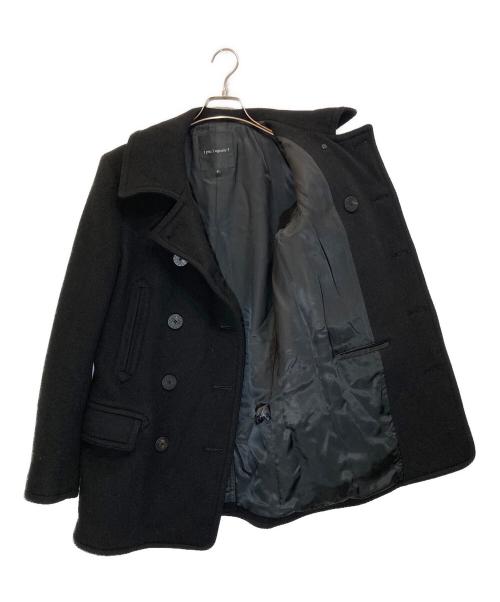 1piu1uguale3（ウノピュウノウグァーレトレ）1piu1uguale3 (ウノピュウノウグァーレトレ) 13STAR 10BUTTON P-COAT  BY YOSHIMASA HOSHIBA ブラック サイズ:Ⅳの古着・服飾アイテム