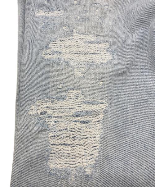 DOLCE & GABBANA（ドルチェ＆ガッバーナ）DOLCE & GABBANA (ドルチェ＆ガッバーナ) リペア加工デニム インディゴ サイズ:52の古着・服飾アイテム